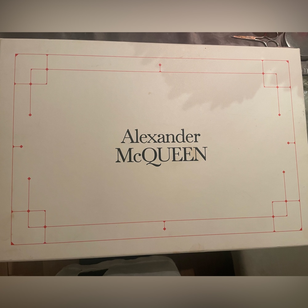 Alexander mcqueen shoe box